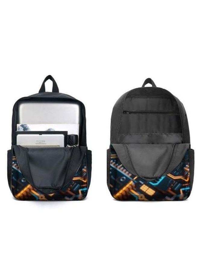 [Super new special offer] Cartoon theme bag three-piece set | double-shoulder + hand-held + storage pen bag | gift self-use good-looking - 189  - Image 4