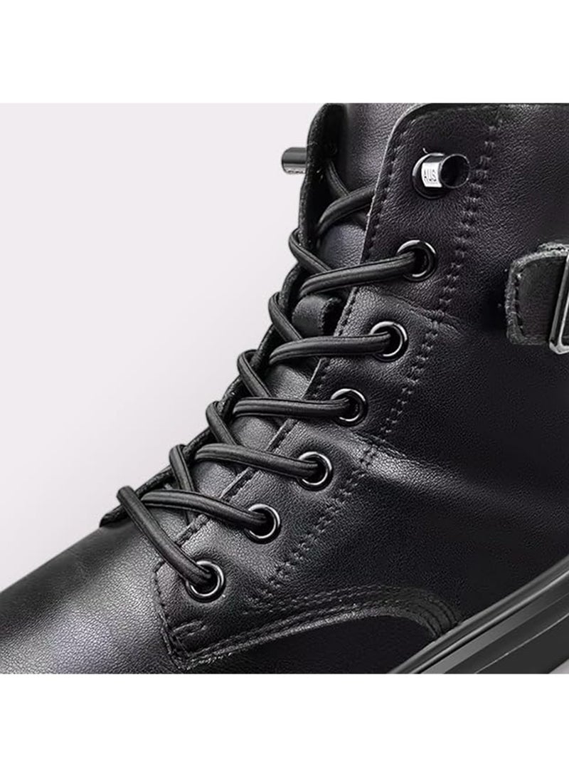 تريكل 2 أزواج لا ربطة حذاء مرنة. بيضاوي ربطة حذاء بلا ربطة. تمديد سلاسل الأحذية للبالغين والأطفال - Image 3