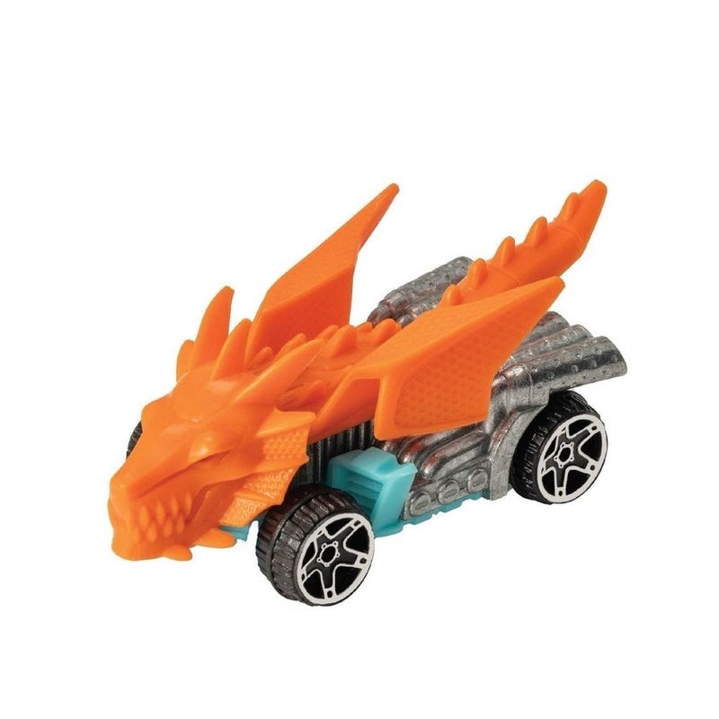 Teamsterz - Beast Machine Metal 3 Inch Orange Dragon Car - BM005-1A - 1417432 - Image 2