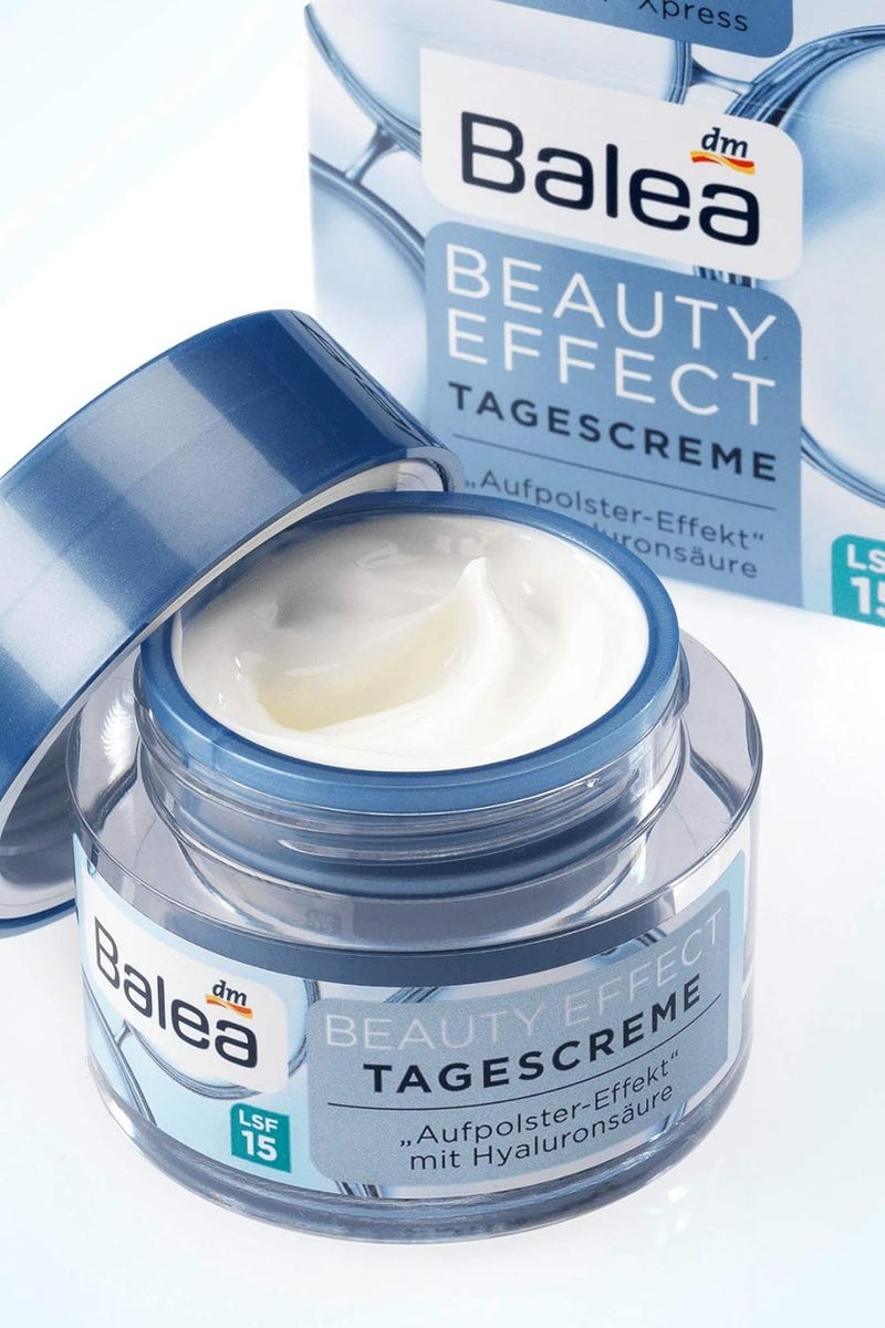 balea Balea Beauty Effect Day Cream Hyaluronic Acid Intensive Lifting SPF15 Vegan
