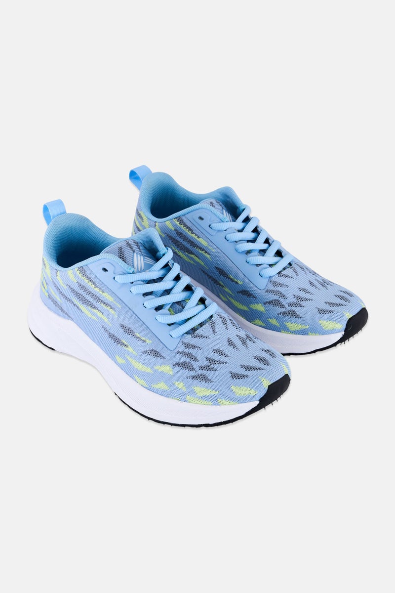 RBX Women Lace Up Training Shoes, Blue  - Image 1