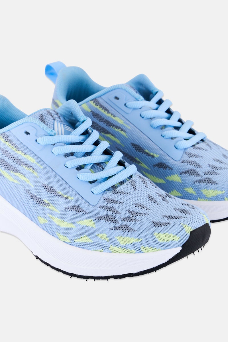RBX Women Lace Up Training Shoes, Blue  - Image 3