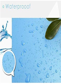 PADOM Padom (120x200cm) Photography Backdrop Matte PVC Background Paper for Photo Video Photography Studio (BLUE)  - Image 5