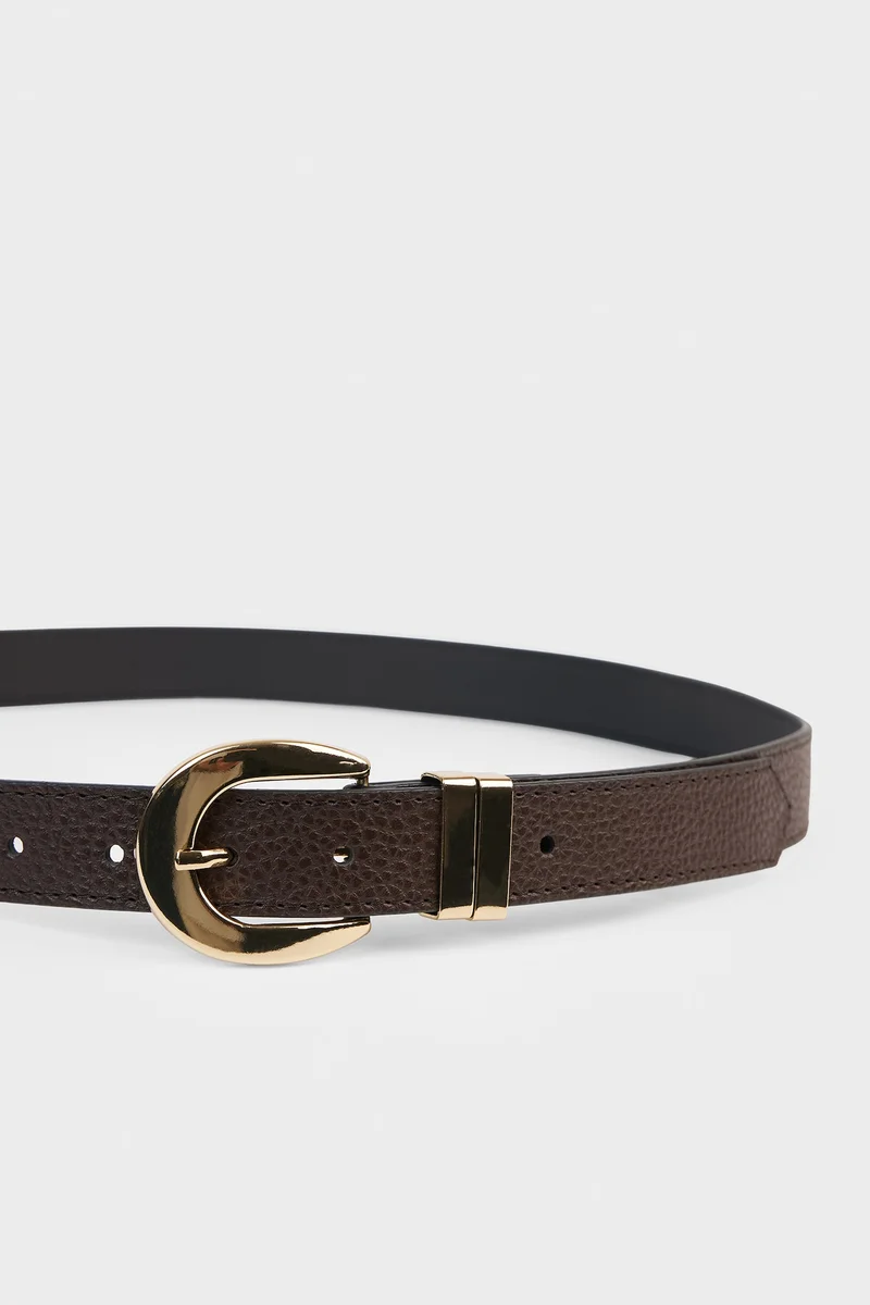 Defacto  Woman Faux Leather Jean Belt for Women | Best Price UAE