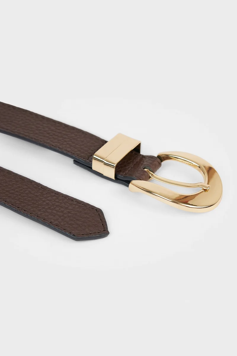 Defacto  Woman Faux Leather Jean Belt for Women | Best Price UAE