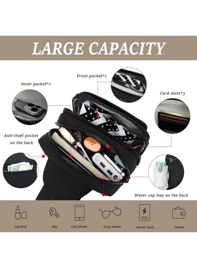 MYHOZEE Crossbody Sling Bags for Women Men 2 in 1 Diaper Bag Backpack Purse with Wipes Pouch and Water Bottle Pocket Nylon Cross Body Bag for Woman Large Front Chest Shoulder Bags Travel Everyday Bag - Image 4