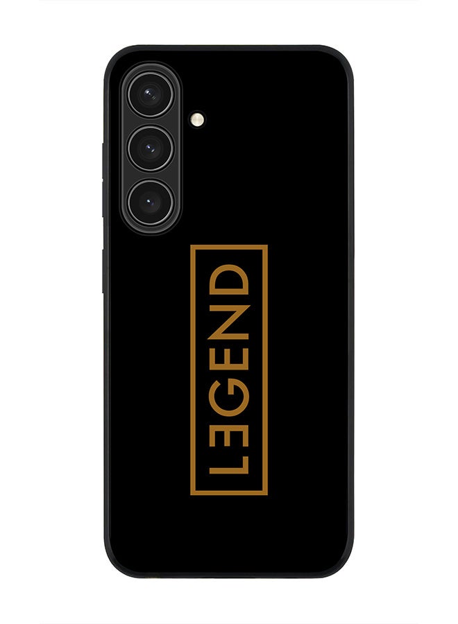 Stylizedd غطاء لهاتف سامسونج جالاكسي S25+ / S25 بلس 5G، حماية كاميرا نحيفة، غطاء هاتف مضاد للصدمات رقيق - أسطورة - Image 1