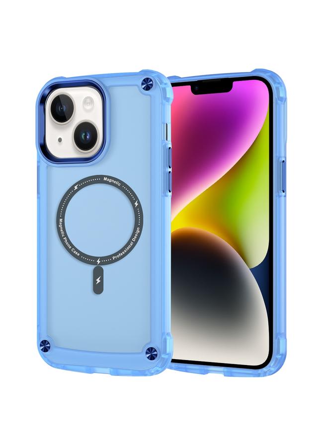 S-TOP Case For iPhone 15 Skin Feel TPU + PC MagSafe Magnetic Phone Case - Image 1