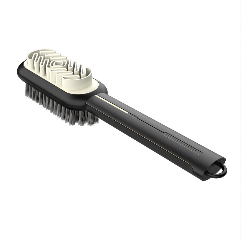 Compact Portable Travel Shoe Brush For Outdoor Hiking Camping Carry In Bag Pocket Stain Remover 73chars - Image 1