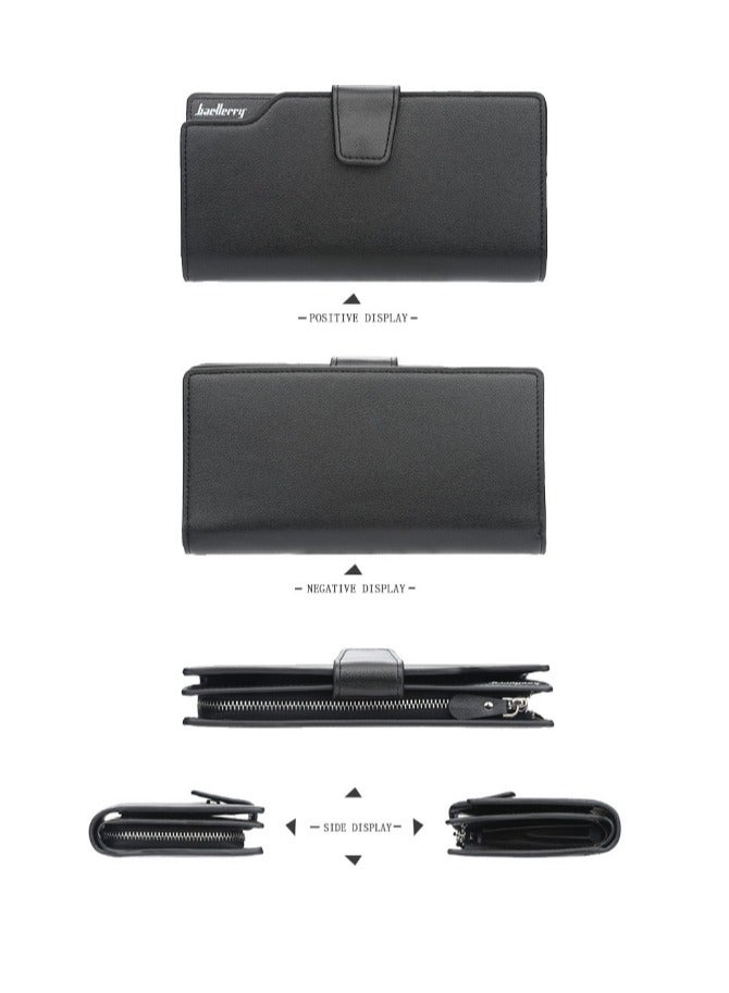 Baellery Business men's clutch wallet - black - Image 2