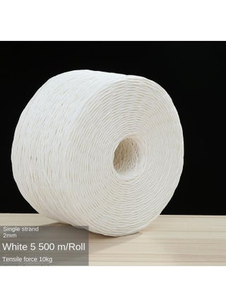 Single Strand 2mm White 500 M/roll