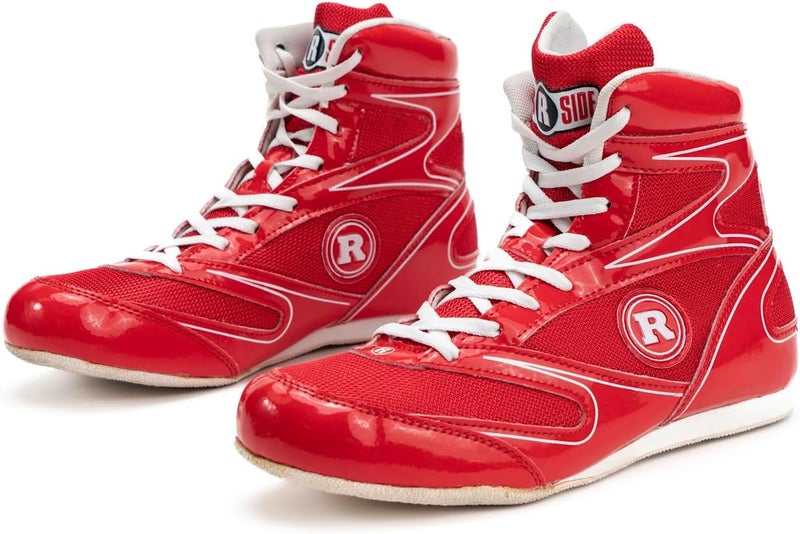 Ringside Diablo Boxing Shoes - Lightweight Synthetic Leather Low-Top Ankle Shoes for Boxing, Wrestling, and Training - Image 3
