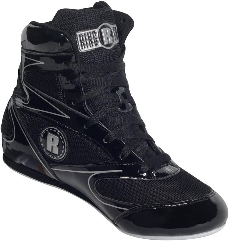 Ringside Diablo Boxing Shoes - Lightweight Synthetic Leather Low-Top Ankle Shoes for Boxing, Wrestling, and Training - Image 1
