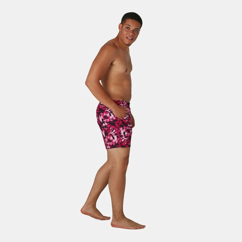 speedo Men's Vintage Paradise 16" Swimming Water Shorts