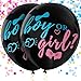 Wsaeig Gender Reveal Balloon Pop 36 Inch Baby Gender Reveal Balloons With Confetti2 Pcs Boy or Girl Balloon Gender Reveal Black LargeBig Balloon Gender Reveal Ideas - Image 3