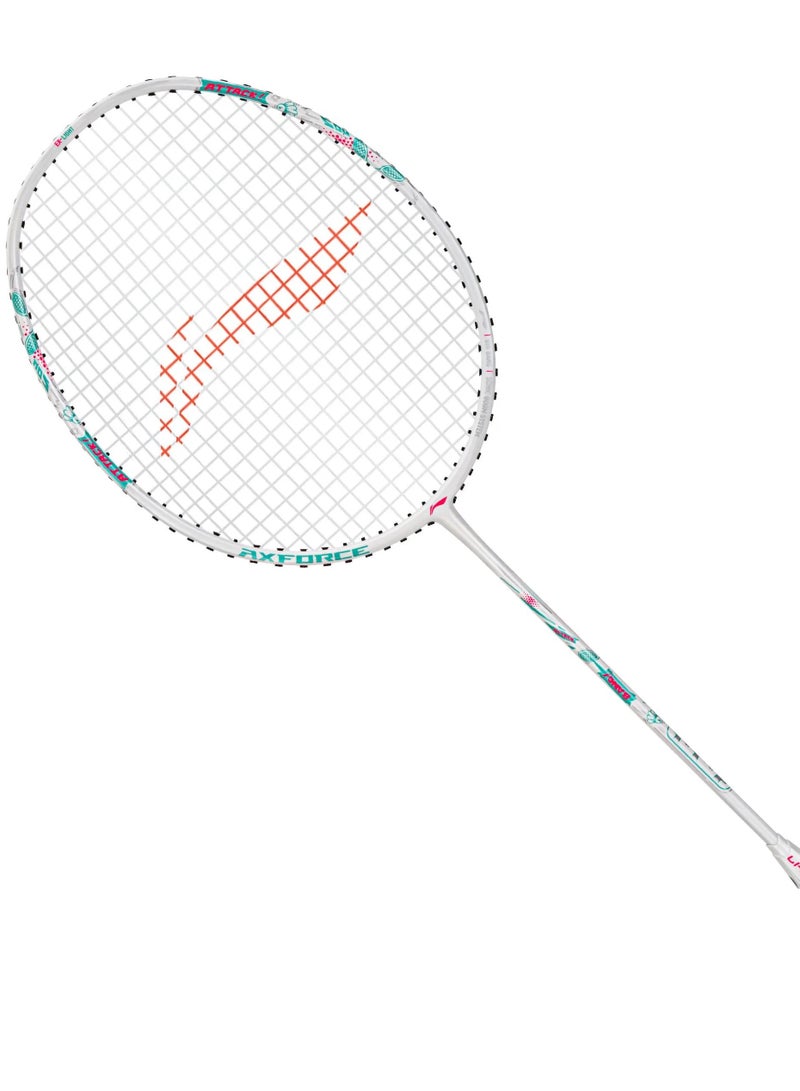 LiNing Axforce Bigbang 4U Badminton Racket Unstrung (White) - Image 1