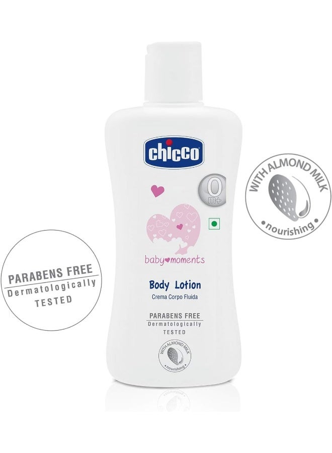 Chicco Baby Moments Body Lotion 200ml - Image 2