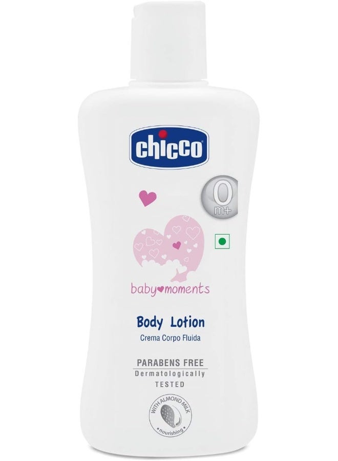 Chicco Baby Moments Body Lotion 200ml - Image 1