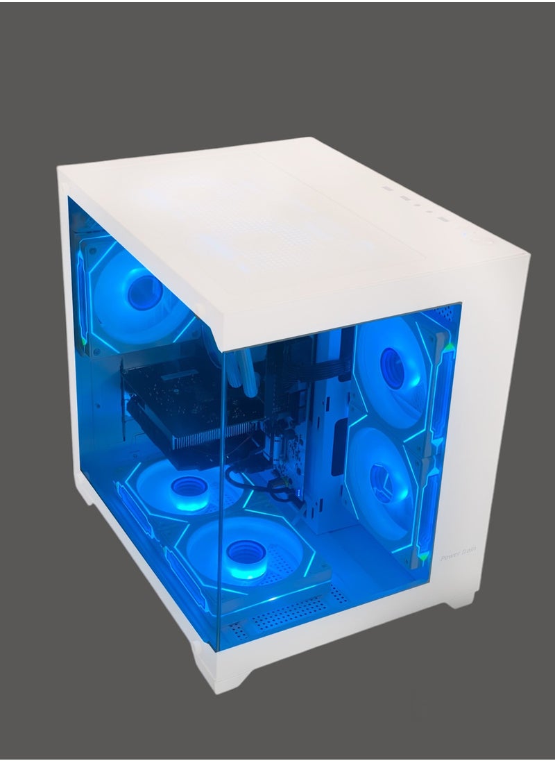 PC Gaming Computer Professional Build - NVIDIA GeForce GTX1650Ti Graphics Card - i5 12490F Processor - B760M Motherboard - Water Cooling + Seven Fans - 16GB 3200MB RAM with Windows 11 Operating System + 24 Inch Professional Gaming Monitor + RGB Mouse and Keyboard