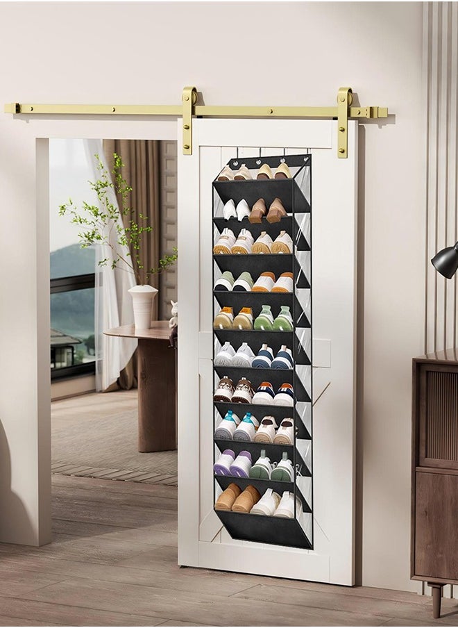 Generic - Hanging Shoe Organizer for 20 Pairs of Shoes, Can Be Hung on the Door or in the Closet, Home Saves Space (42 x 24.5 x 180cm) - Image 1