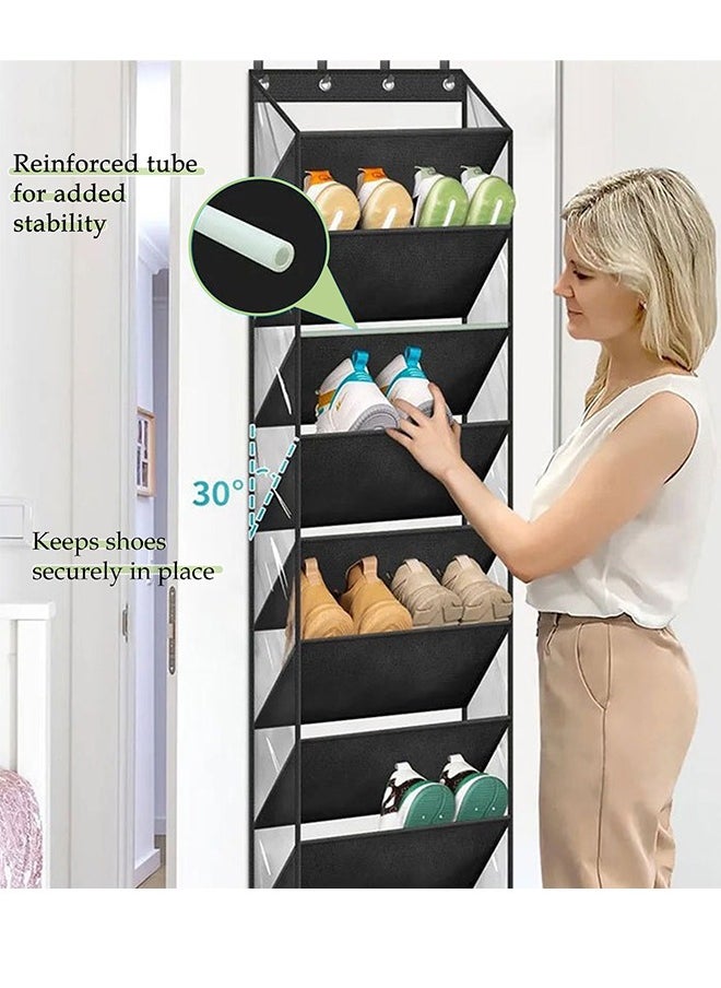Generic - Hanging Shoe Organizer for 20 Pairs of Shoes, Can Be Hung on the Door or in the Closet, Home Saves Space (42 x 24.5 x 180cm) - Image 1