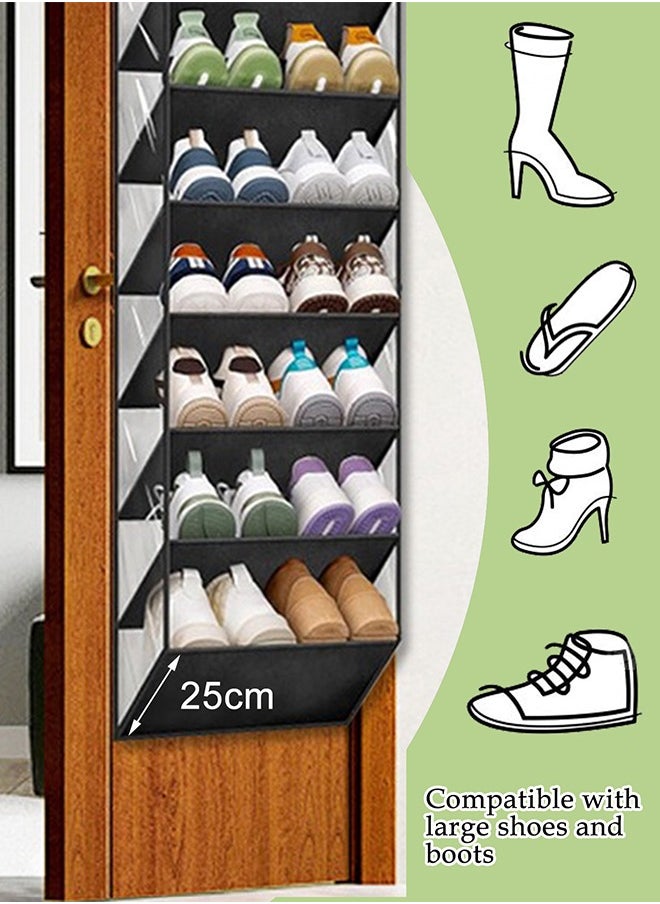 Generic - Hanging Shoe Organizer for 20 Pairs of Shoes, Can Be Hung on the Door or in the Closet, Home Saves Space (42 x 24.5 x 180cm) - Image 1