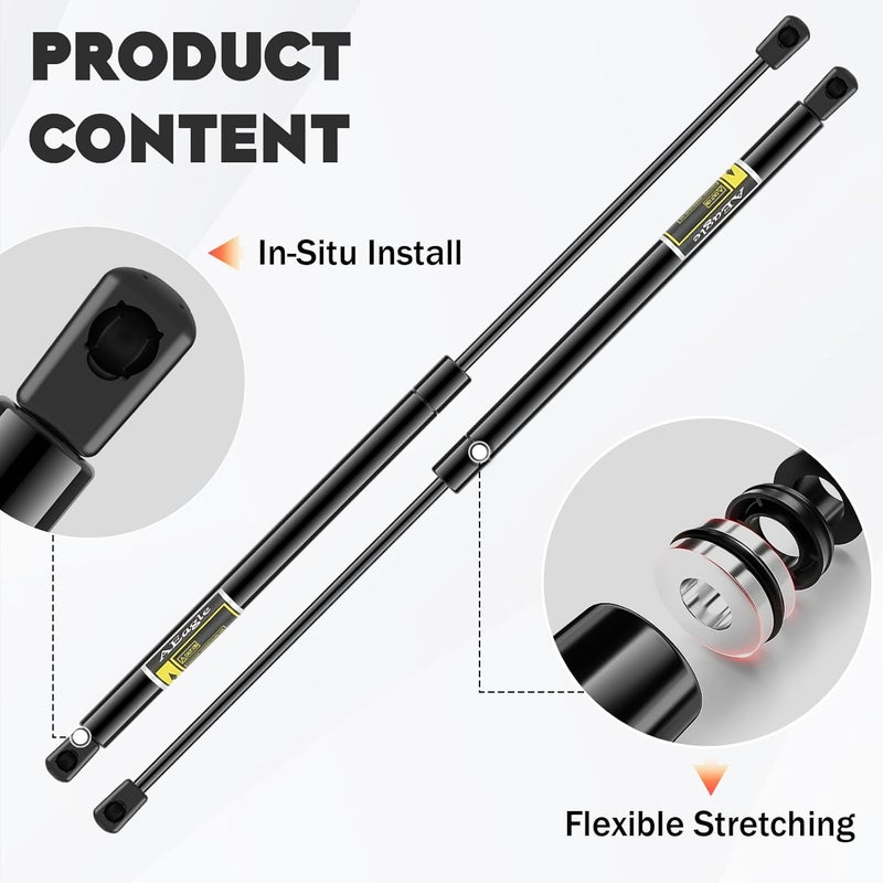 AEagle Rear Liftgate Hatch Lift Supports for Hummer H2 - Image 5