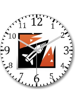Print Shop Art Estampas Camisetas R6 Ash Wall Clock Curved Real Glass