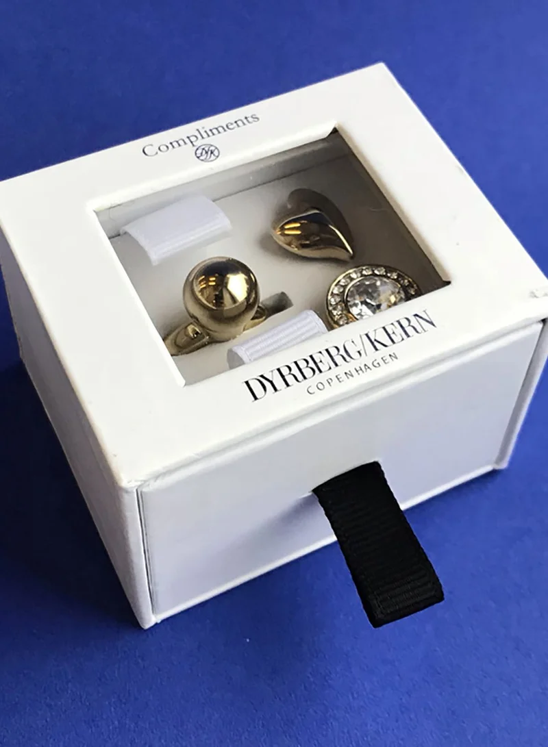 dyrberg/kern Compliments Ring & Toppings Gift Set