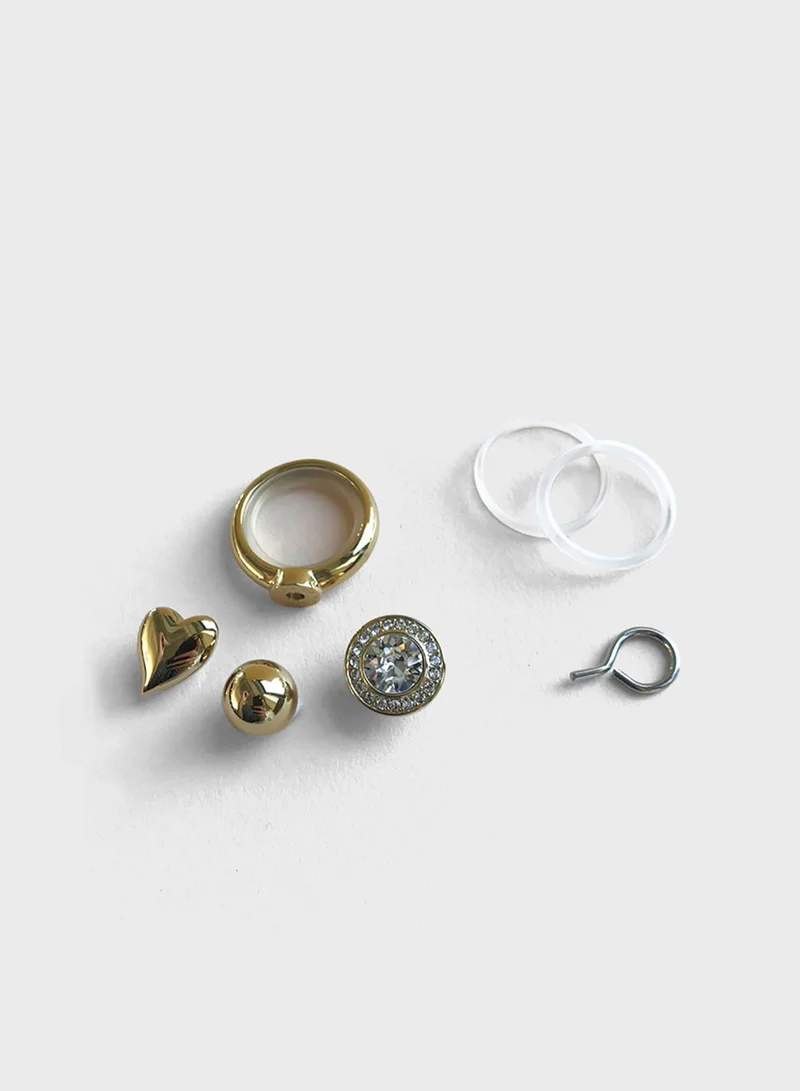 dyrberg/kern Compliments Ring & Toppings Gift Set