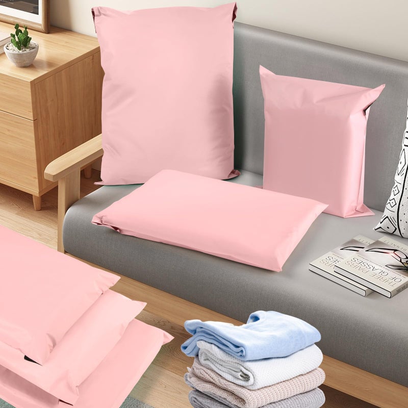 Oududianzi Poly Mailers Multi Size Pack, 30Pack Pink Shipping Bags, Packaging Bags, Self-Seal Polymailers, Mailers Poly Bags, Assorted Shipping Envelopes for Small Business (10x12, 11x15, 12.5x16) - Image 3