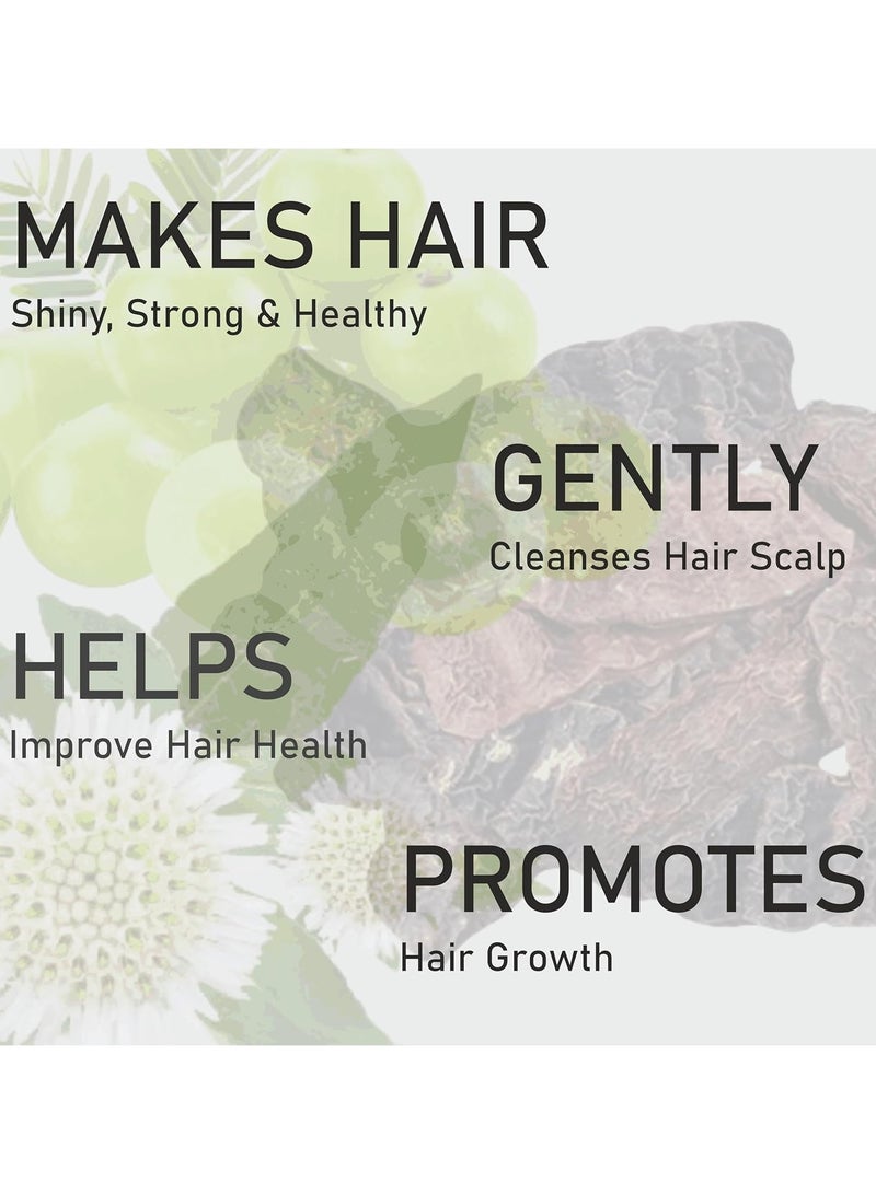 Khadi Natural Herbal Amla Bhringraj Shikakai Shampoo, Pack of 1, 200ml, for Men & Women - Image 5