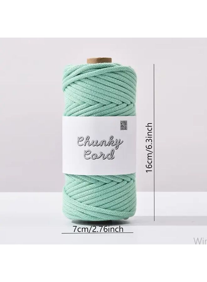 Mandarin Chunky Crochet Cord 4mm Thick 50 Yards Roll For Handmade Bags Baskets Crafts - Image 3