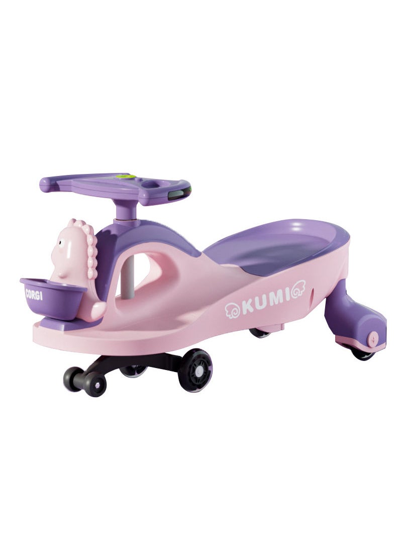 Ride on Push Car for Kids, Lightweight Balance Swing Car for Outdoor Indoor, with Silent Wheels and Storage Basket, for 1-6 Years Boys and Girls - pzsku/ZB16CD86D21630AFBFBD3Z/45/_/1692455232/83959fae-8122-4439-8003-434a2f76e2d8