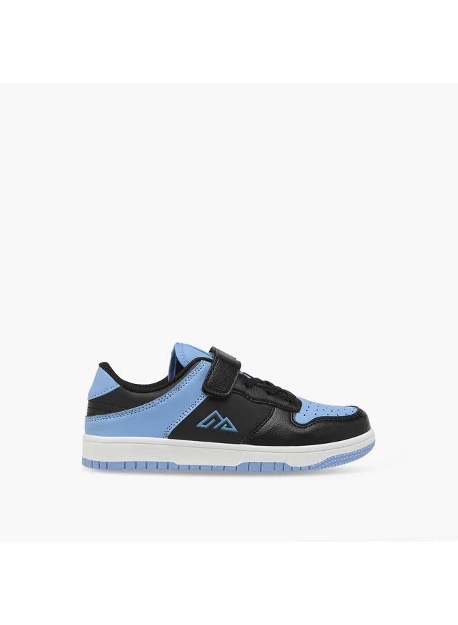 Oaklan by Shoexpress Boys Panelled Sneakers with Hook and Loop Closure