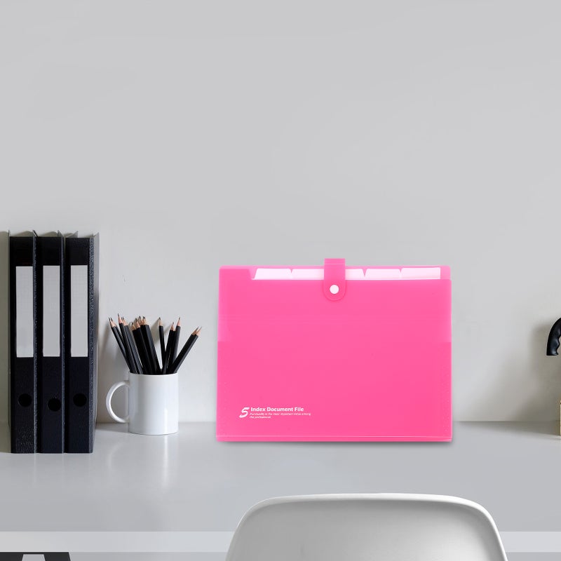 Folder Organizer with Multiple Layers for Efficient Document Storage and Sorting - Image 3