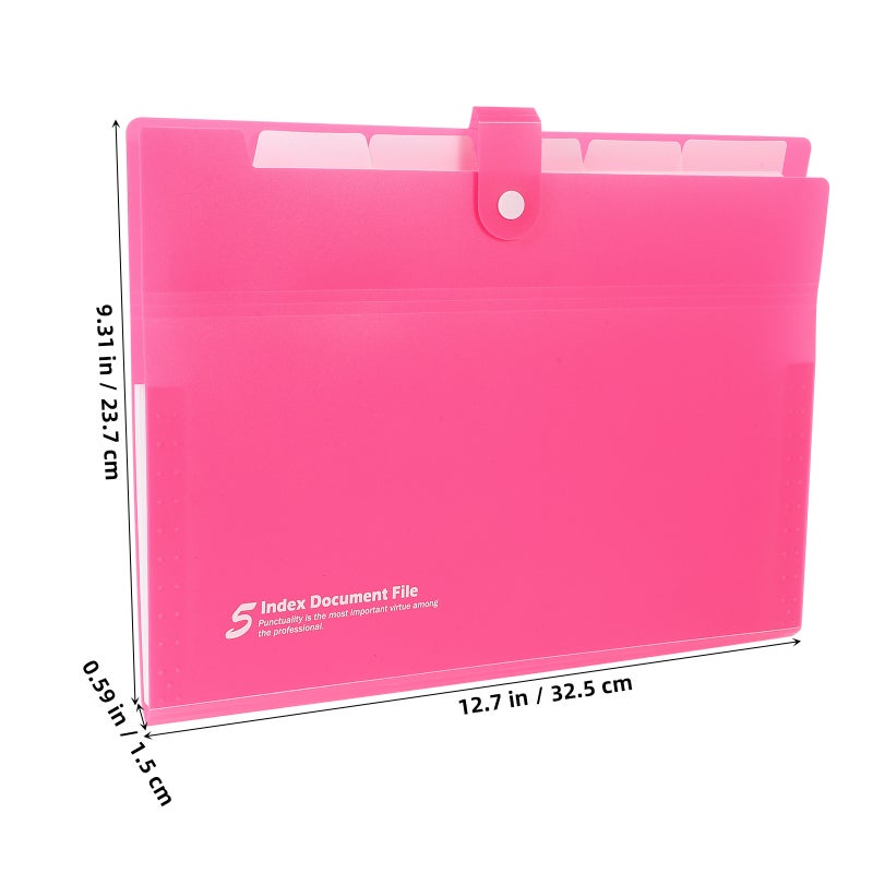 Folder Organizer with Multiple Layers for Efficient Document Storage and Sorting - Image 2