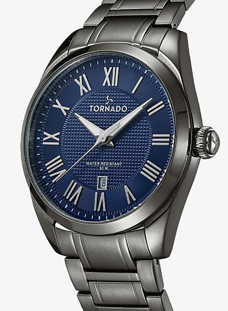 TORNADO Men's Stainless Steel Analog Watch T8007-XBXN - 43 mm - Image 5