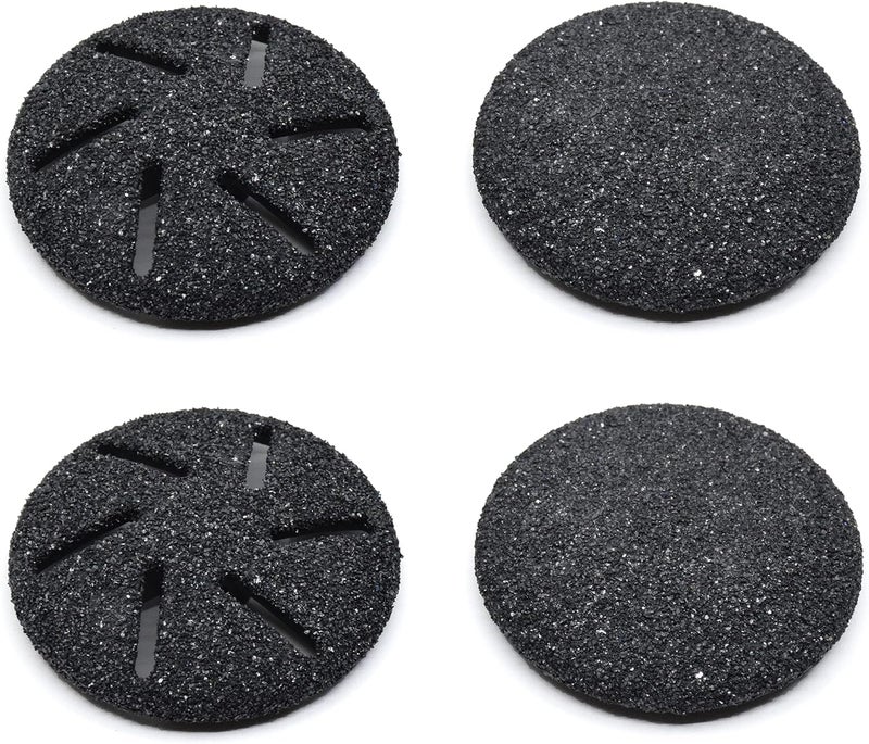 Own Harmony Refill Rollers: Best Fit for Electric Callus Remover Model CR2100 Pedicure Tools - Professional Foot Care for Smooth Feet - Refills 4 Pack Replacement Heads (2 Regular and 2 Extra Coarse) - Image 2