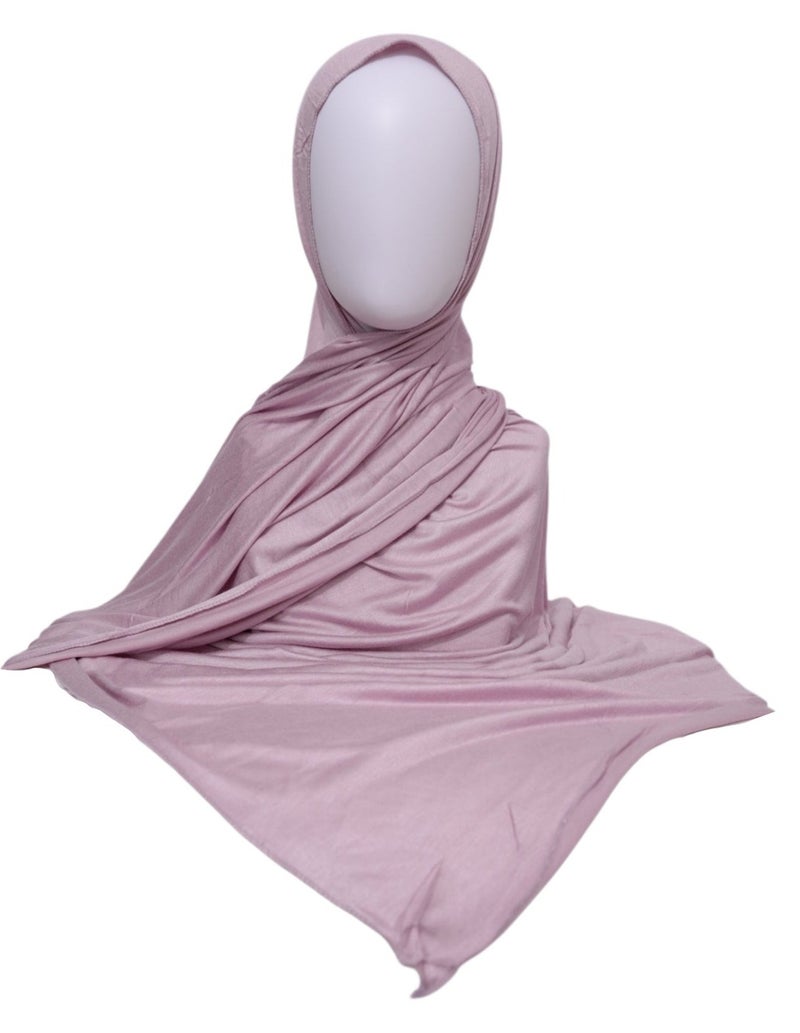 Moja Premium Bamboo Jersey Hijab for Women Soft Stretch Breathable Lightweight Headscarf 200x80cm - Image 1