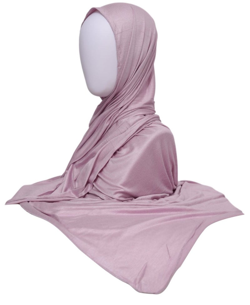 Moja Premium Bamboo Jersey Hijab for Women Soft Stretch Breathable Lightweight Headscarf 200x80cm - Image 2