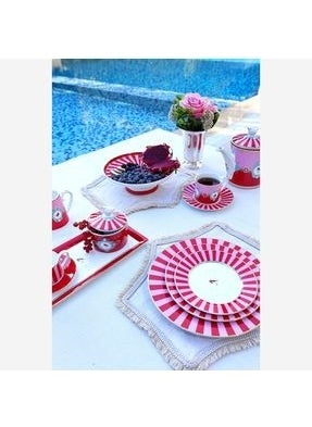 Pip Studio - Love Birds Teacup Red Pink 200 ml - Image 1