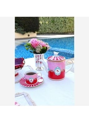 Pip Studio - Love Birds Teacup Red Pink 200 ml - Image 1