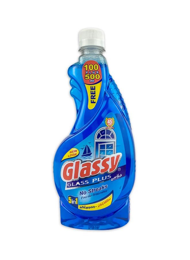 Glassy Glass And Window Cleaners With Aquamarine Scent 600ml (Pack of 2) - Image 2