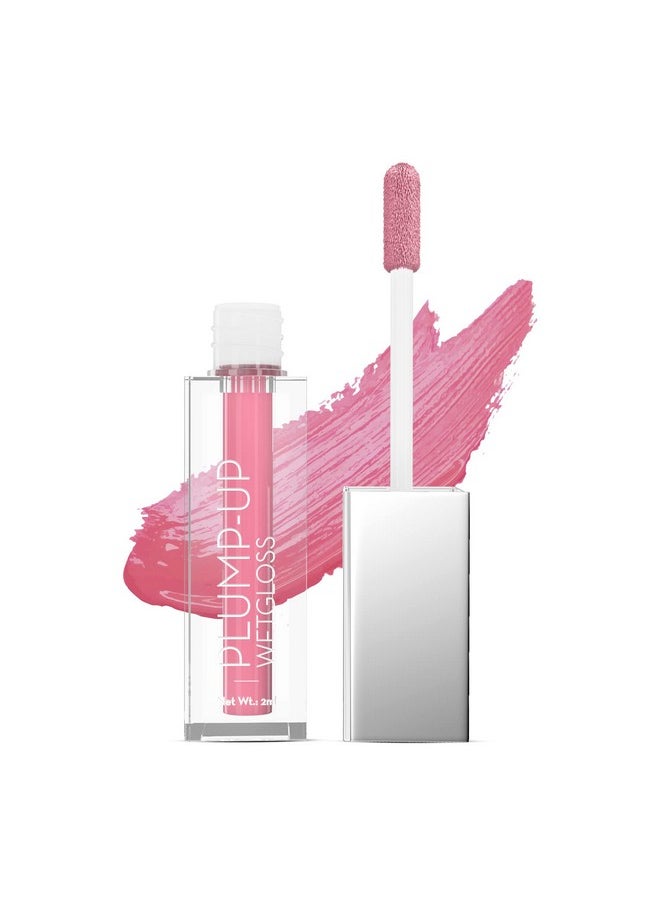 Plump-Up Wet Lightweight Lip Gloss With High Shine Glossy Finish For Fuller And Plump Lips | Shade- Berrilicious, 2Ml|