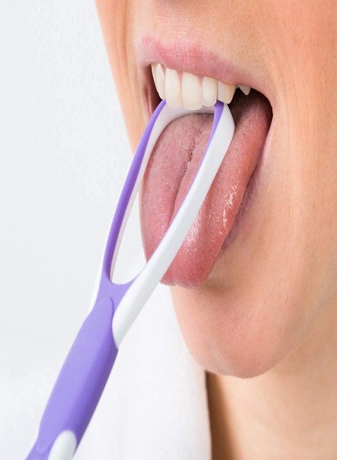 Calitate24 إسفنجتان للاستحمام من كاليتات، إسفنجة تقشير الجسم الكورية، إسفنجة استحمام للأطفال، إسفنجات فائقة النعومة ومرنة لإزالة الجلد الميت مع منظف للسان. - Image 4