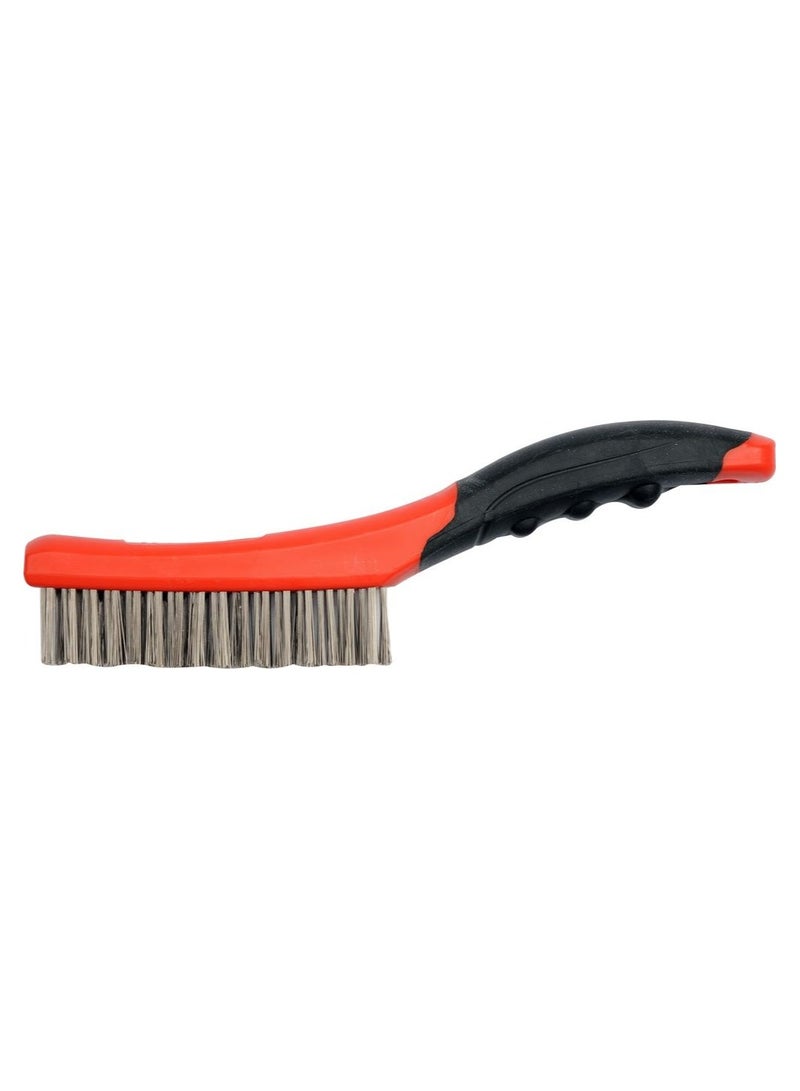 YATO Wire Brush SS With Plastic Handle 4X16 Rows