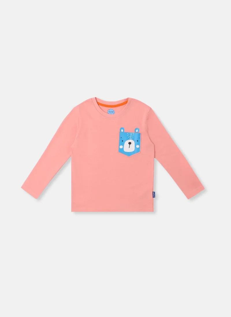 Nautinati Nautinati Boys Cotton Printed Pack of 2 T-shirt
