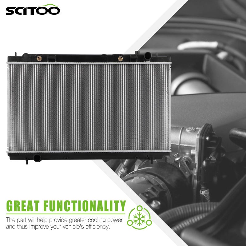 SCITOO SCITOO 13038 radiator Radiator Fit 2007-2009 for Nissan for 350Z  - Image 2