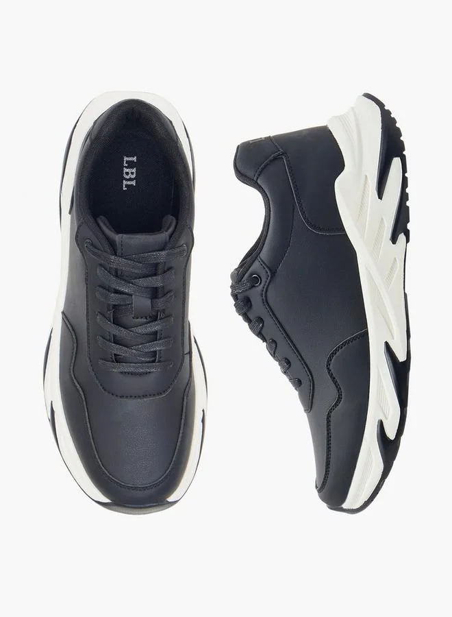 ال بي ال من شو اكسبرس سنيكرز رجالي بكاحل مبطن برباط